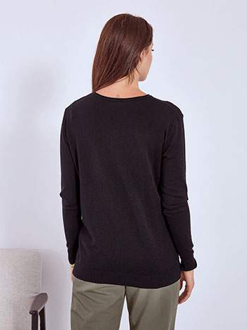 Πουλόβερ με ριπ λεπτομέρειες WT1042.4380+9 φωτογραφία