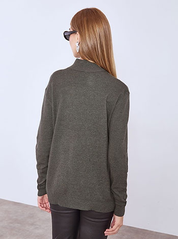 Πουλόβερ μονόχρωμο WT1042.4381+1 φωτογραφία