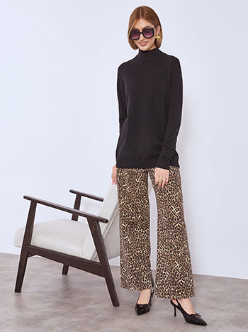 Πουλόβερ μονόχρωμο WT1042.4381+4 φωτογραφία