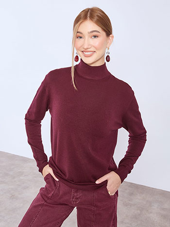 Πουλόβερ μονόχρωμο WT1042.4381+6