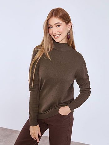 Πουλόβερ μονόχρωμο WT1042.4381+3