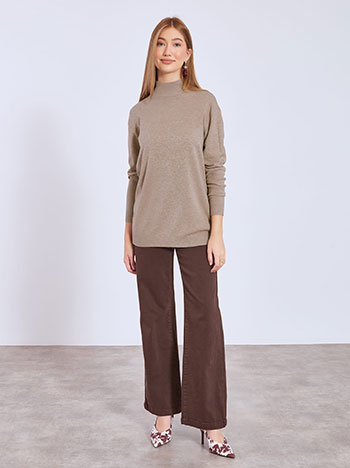 Πουλόβερ μονόχρωμο WT1042.4381+2 φωτογραφία