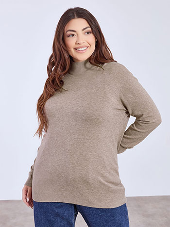 Πουλόβερ μονόχρωμο WT1042.4381+2 φωτογραφία