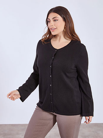 Ζακέτα πλεκτή με απαλή υφή WT1042.5001+4 φωτογραφία