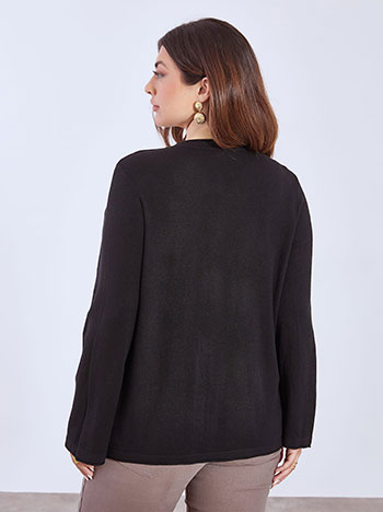 Ζακέτα πλεκτή με απαλή υφή WT1042.5001+4 φωτογραφία