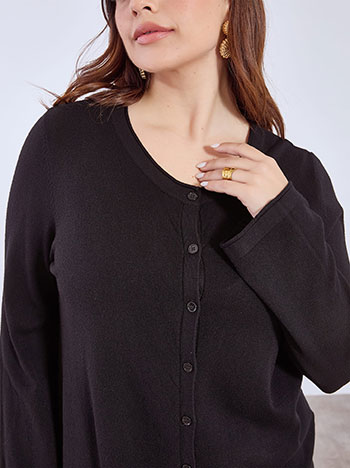 Ζακέτα πλεκτή με απαλή υφή WT1042.5001+4 φωτογραφία