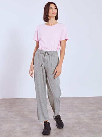 Παντελόνι μελανζέ σε ίσια γραμμή WT1430.1354+2