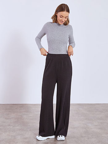 Παντελόνα πλεκτή ανάγλυφη WT1430.1666+3