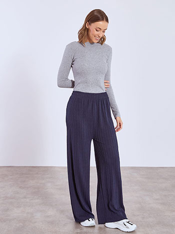 Παντελόνα πλεκτή ανάγλυφη WT1430.1666+4