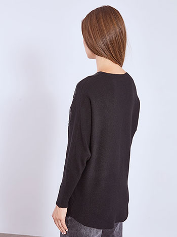 Πουλόβερ με strass λεπτομέρειες WT1430.4046+1 φωτογραφία