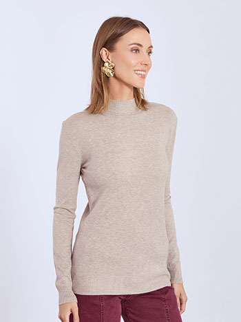 Πουλόβερ μονόχρωμο με βισκόζη WT1430.4050+8