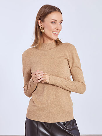 Πουλόβερ μονόχρωμο με βισκόζη WT1430.4050+7