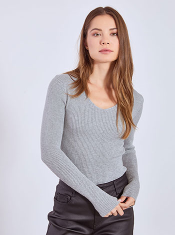 Μπλούζα ριπ μεταλλιζέ WT1430.4094+2