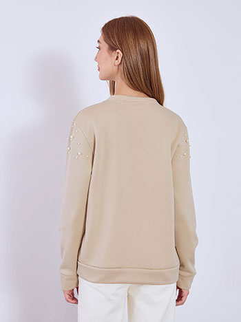 Φούτερ με πέρλες WT1430.4211+1