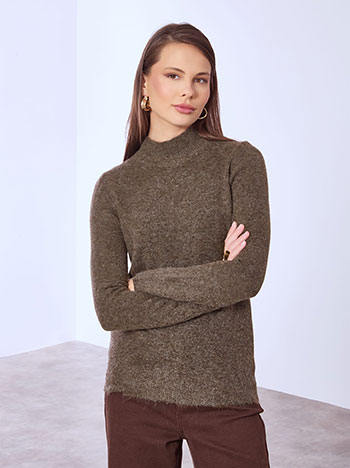 Πουλόβερ μονόχρωμο WT1430.4877+4