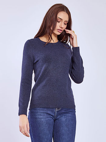 Πουλόβερ με στρογγυλή λαιμόκοψη WT1430.4878+8