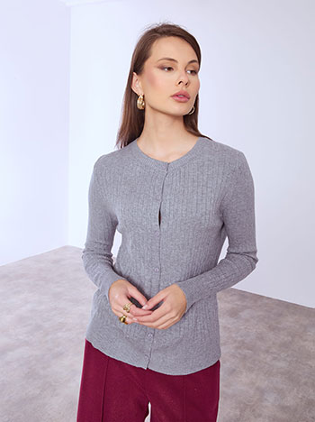 Ζακέτα με ανάγλυφο ύφασμα WT1430.5106+2