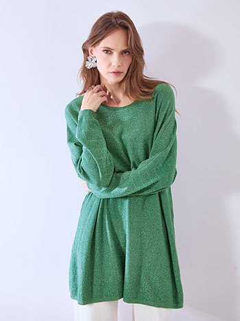 Μπλούζα μακριά μεταλλιζέ WT1556.4556+9