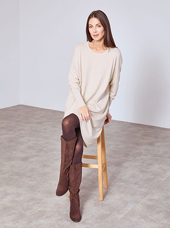 Φόρεμα πλεκτό μίντι oversized WT1556.8580+6 φωτογραφία