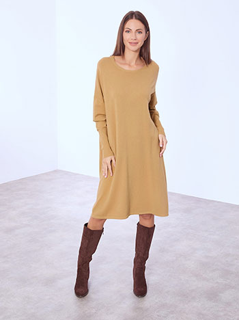 Φόρεμα πλεκτό μίντι oversized WT1556.8580+3 φωτογραφία