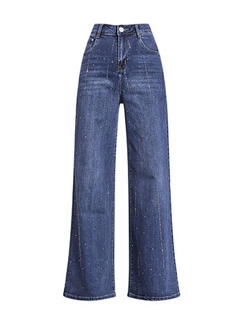 Τζιν wide leg με τρουκς WT1628.1098+1 φωτογραφία