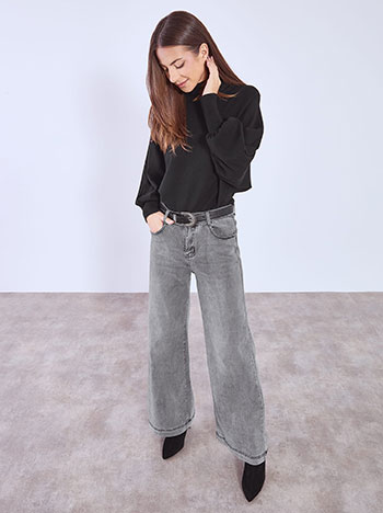 Τζιν wide leg με βαμβάκι WT1628.1979+1