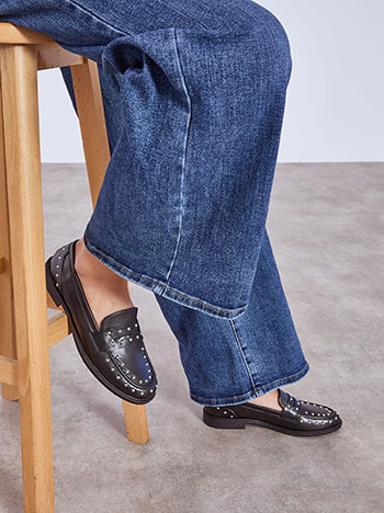 Μοκασίνι δερματίνης με τρουκς WT1697.A251+1