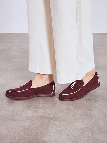 Μοκασίνια με σουέντ όψη WT1697.A263+2