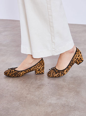 Γοβάκια λεοπάρ WT1697.A377+1