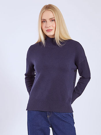 Πουλόβερ με ριπ λεπτομέρειες WT1738.4028+7