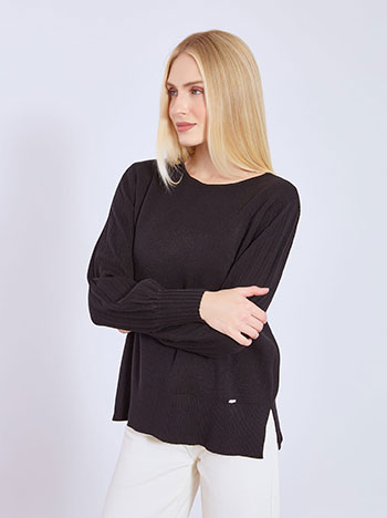 Πουλόβερ με πλισέ μανίκια WT1738.4111+1