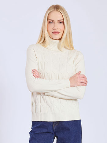 Πουλόβερ με χαλαρό ζιβάγκο WT1738.4179+5