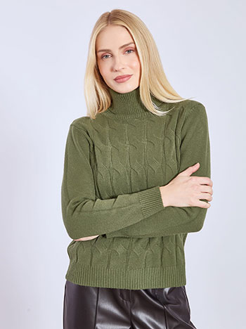 Πουλόβερ με χαλαρό ζιβάγκο WT1738.4179+8