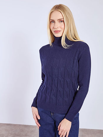 Πουλόβερ με χαλαρό ζιβάγκο WT1738.4179+7