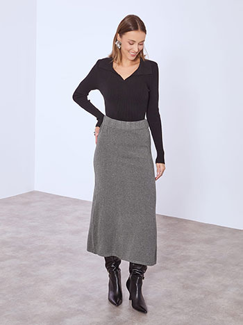 Φούστα μίντι πλεκτή WT1794.2167+3