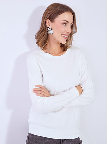 Πουλόβερ μονόχρωμο WT1794.4139+4