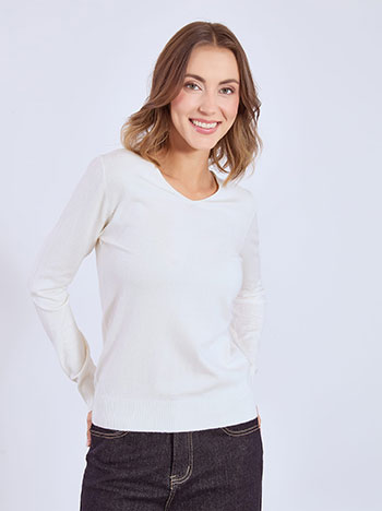 Πουλόβερ με V λαιμόκοψη WT1794.4179+3