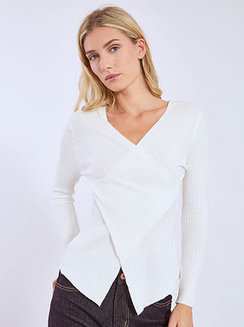 Πουλόβερ ριπ κρουαζέ WT1794.4536+3