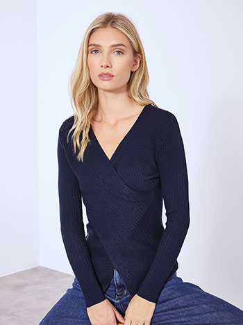 Πουλόβερ ριπ κρουαζέ WT1794.4536+7