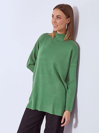 Πουλόβερ μονόχρωμο με βισκόζη WT1794.4625+6