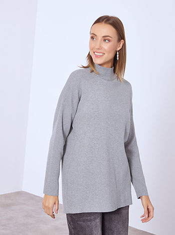 Πουλόβερ μονόχρωμο με βισκόζη WT1794.4625+2