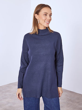 Πουλόβερ μονόχρωμο με βισκόζη WT1794.4625+8