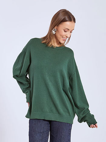 Πουλόβερ με στρογγυλή λαιμόκοψη WT1794.4635+6