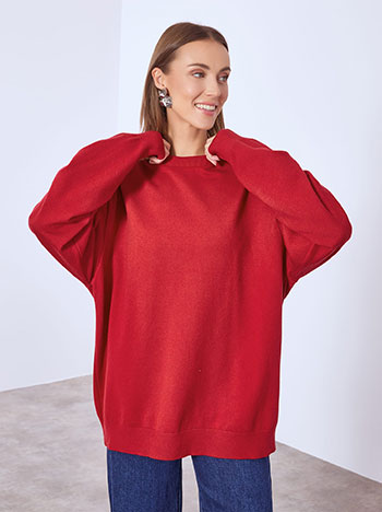 Πουλόβερ με στρογγυλή λαιμόκοψη WT1794.4635+4