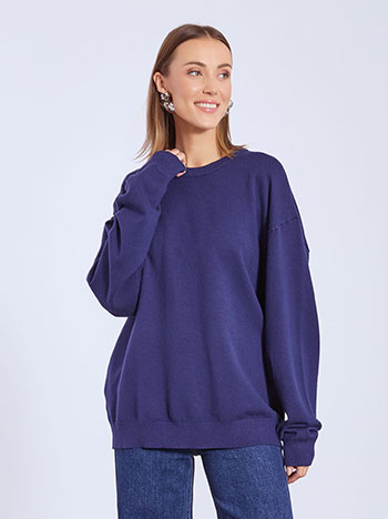 Πουλόβερ με στρογγυλή λαιμόκοψη WT1794.4635+8