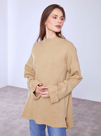 Πουλόβερ μακρύ ασύμμετρο WT1794.4646+4