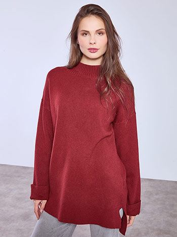 Πουλόβερ μακρύ ασύμμετρο WT1794.4646+5