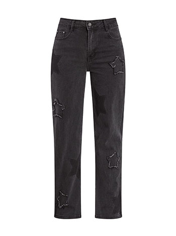 Τζιν wide leg με αστέρια WT1796.1032+1 φωτογραφία