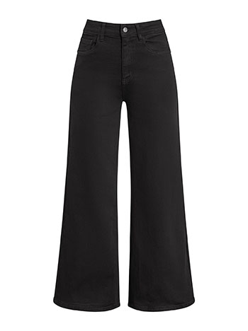 Τζιν μονόχρωμο ψηλόμεσο wide leg WT1796.1521+1 φωτογραφία