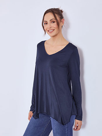 Celestino Μπλούζα με ασύμμετρο τελείωμα WT6066.4001+5